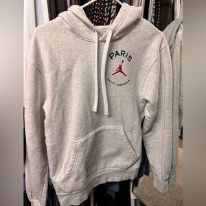Jordan Heather Gray Paris Saint-Germain Hoodie